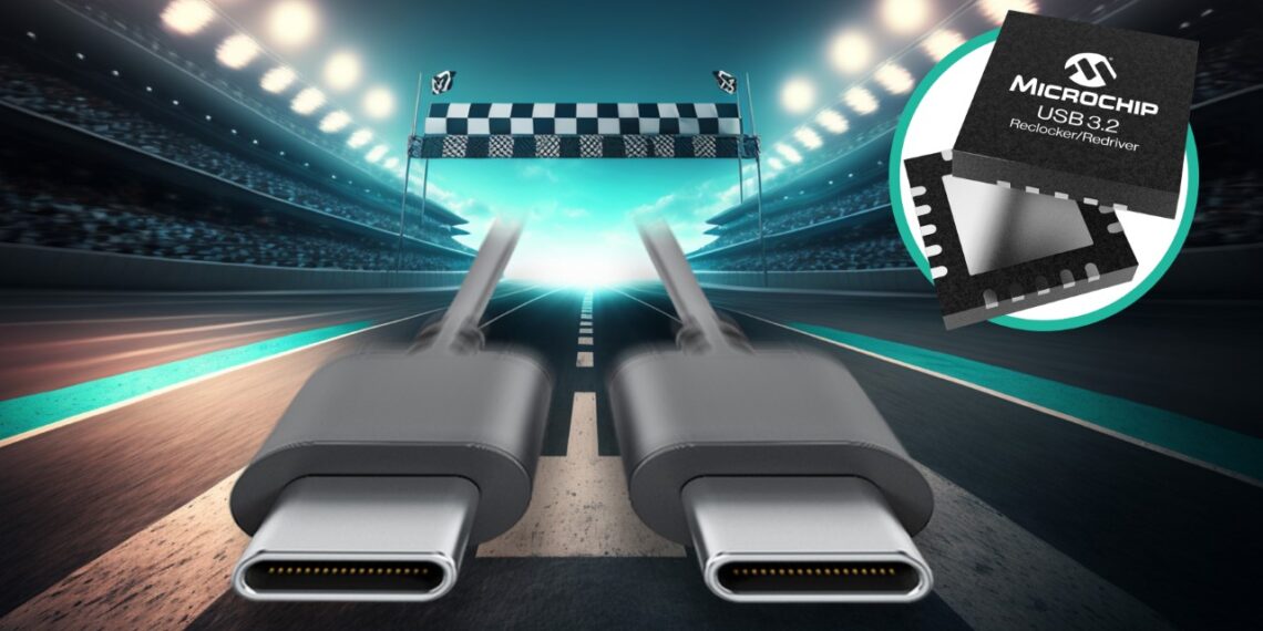 Microchip Launched Two New LongReaching USB 3.2 Compatible Reclocker